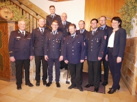 Dienstversammlung der Feuerwehr Schmatzhausen-Egg 