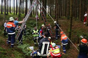 Jugendfeuerwehr Niederkam Übung
