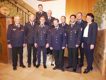 Dienstversammlung der Feuerwehr Schmatzhausen-Egg
