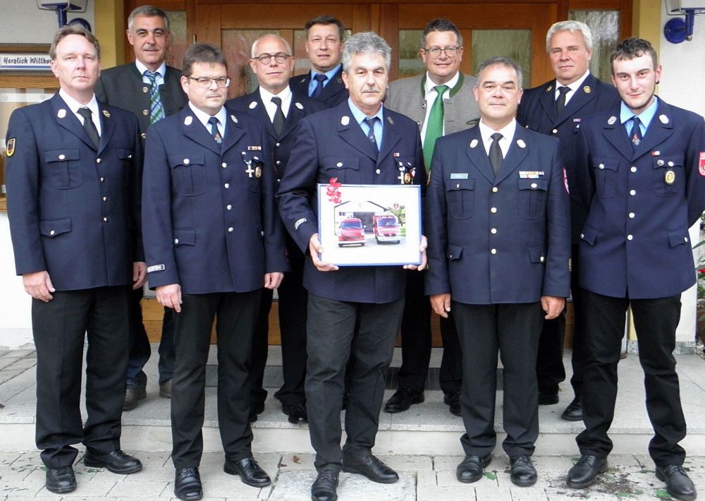 Ehrungen bei den Gemeindefeuerwehren Weng