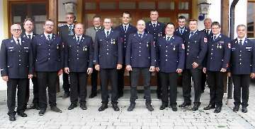 Ehrungen bei den Gemeindefeuerwehren Weng