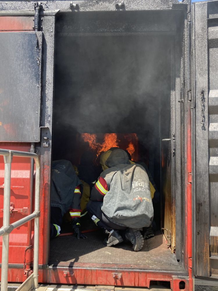 Brandcontainer in Wörth