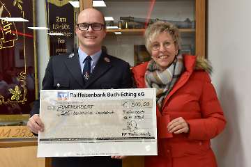 Spendenübergabe Tiefenbach