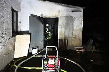 Heizraum brennt komplett aus