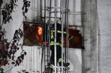 Spänesilobrand in Mariaberg