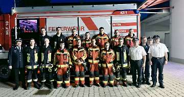Feuerwehr Bayerbach legt Leistungsabzeichen ab