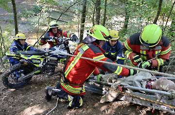 zweitägige Einsatzübung THW + Feuerwehr