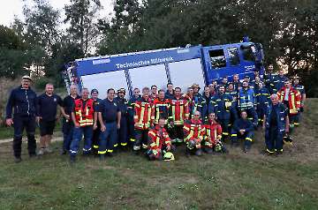 zweitägige Einsatzübung THW + Feuerwehr